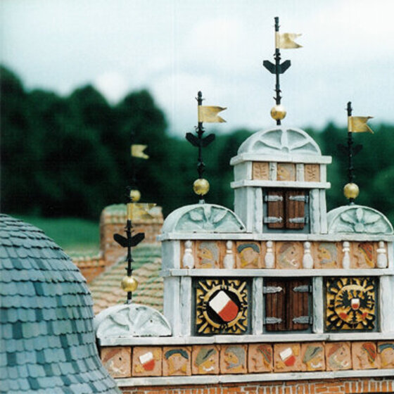 Äußeres Mühlentor Giebeldetail Feldseite