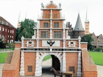 Äußeres Holstentor Aussenseite