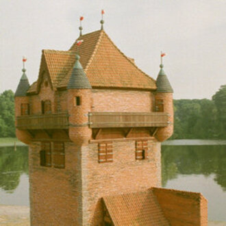 Inneres Holstentor Nordansicht Stadtseite